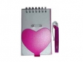 39H mini notebook with pen