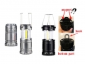 CL-7989 Collapsible Camping COB Lantern with Magnet and Hook